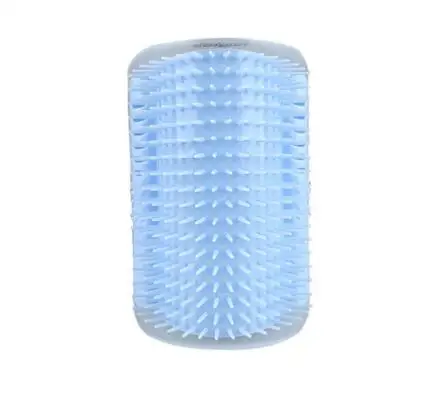 sky blue Кошачья мята Кот Массажная щетка для Груминг за домашним животным щетка для вычесывания животных расчески чистящие аксессуары для массажа кошек самогрумер - Цвет: sky blue