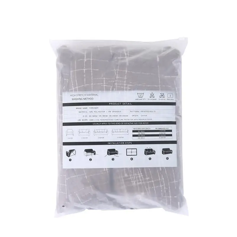 

55 Sofa Cover Slipcovers Elastic Stretch Tight Wrap All-inclusive Sofa Couch Cover Towel Furniture Protector 1/2/3/4 Seater