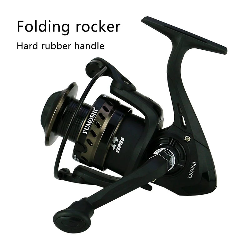 Рыболовная катушка с металлической головкой для морской рыбалки спиннинга