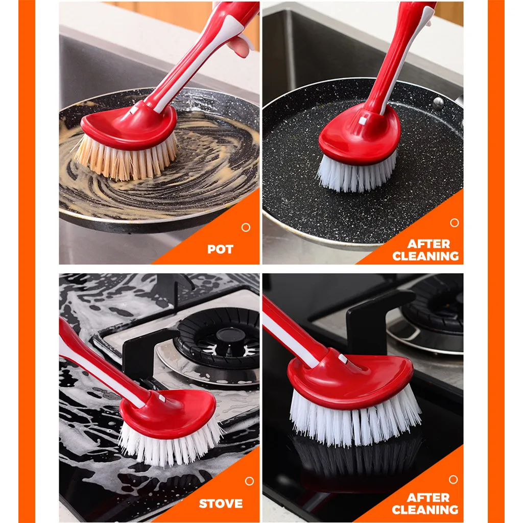 Щетка для кастрюли артефакт мытья посуды щетка чаша бытовая кухонная Чистящая