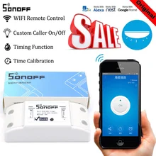 Интеллектуальный выключатель света Sonoff BasicR2 Smart Wifi светильник