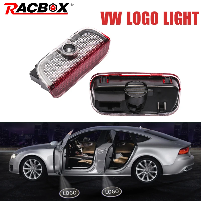Новый светодиодный 3D проектор 2 шт. для дверей автомобиля логотип Para MK5 MK6 MK7 Tiguan