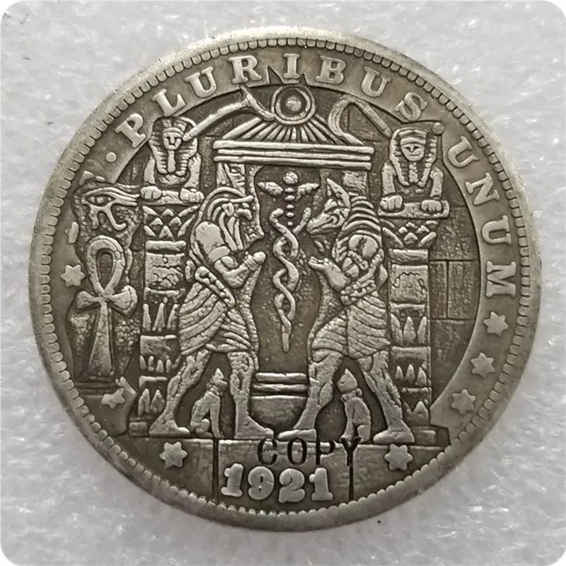 Тип # 25_Hobo никелевая монета 1921 P Morgan копия доллара монеты Реплика памятные