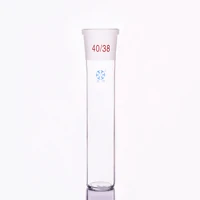 test tube with ground mouth 4038o d 40mml 210mmcod heating tube with grinded jointglass flat bottom test tube