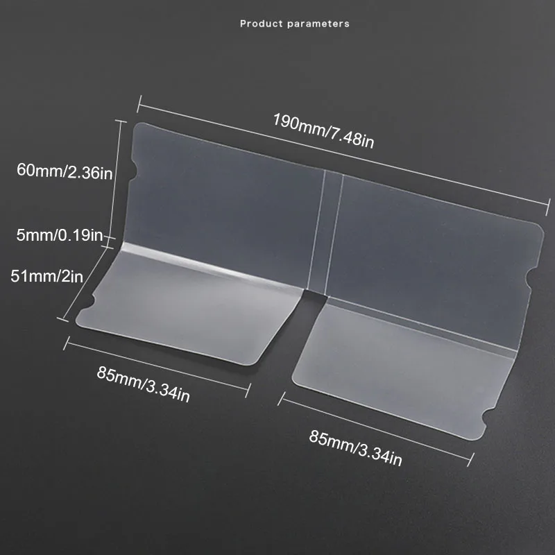 

50/100Pcs Pocket Disposable Mask Storage Clip Waterproof Dustproof Mask Storage Box Reuseable guarda mascarillas caja