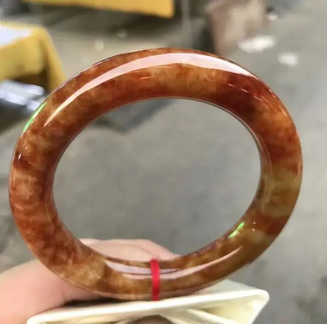 Сертифицированный (класс А) 100% натуральный зеленый нефритовый браслет из нефрита