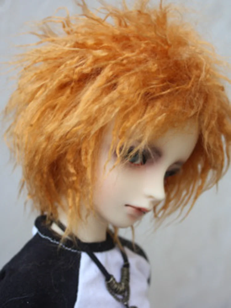 Парики из кукурузных рулонов с витамином X для шарнирных кукол 1/6 | Игрушки и хобби