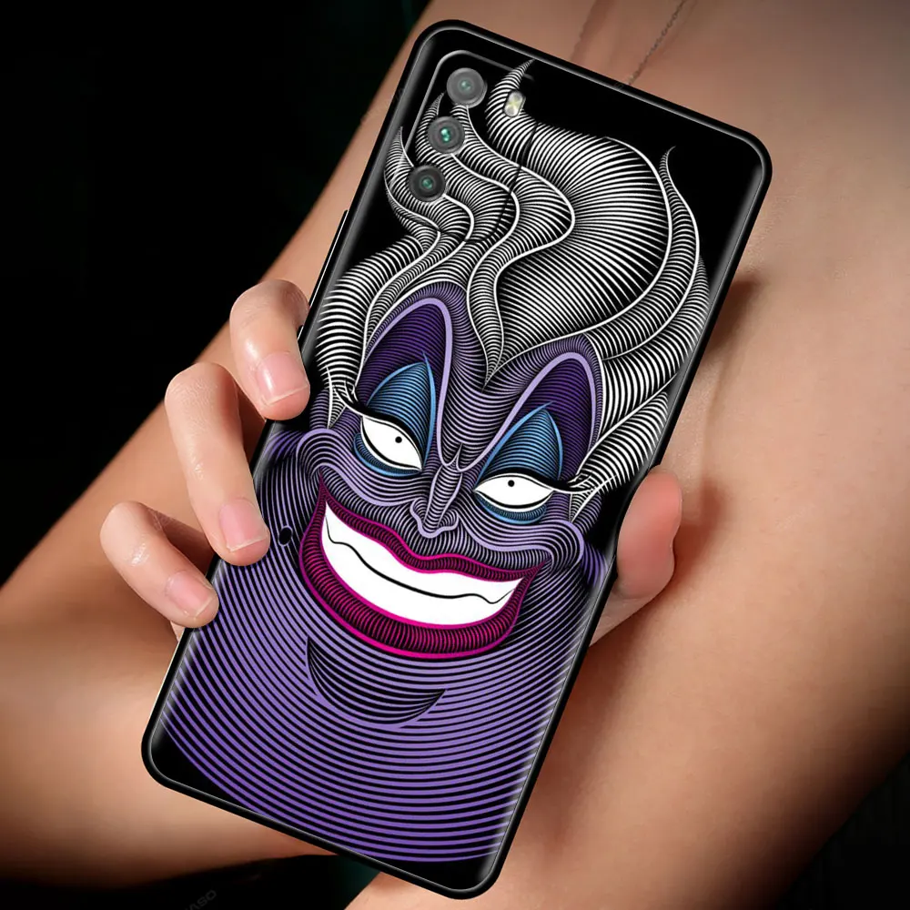 Чехол Disney для Xiaomi Mi Poco X3 NFC M3 Pro F3 GT F1 X2 бампер черный силиконовый ударопрочный