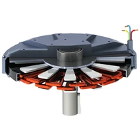 400rpm low start torque vertical wind turbine coreless permanent magnetic generator