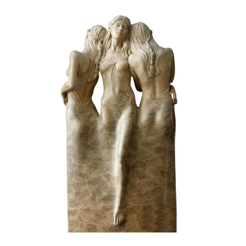 

Three Sisters Figure Gifts By My Side Sister Sculpture Resin Sisters Gifts From Sister Friendship Gifts For Women Friends Hand-P