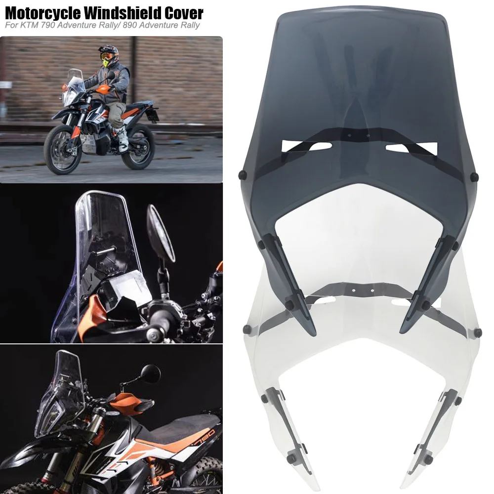 Аксессуары для ветрового стекла мотоцикла двойные пузырьки из акрила