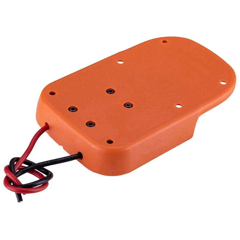 Адаптер Power Wheels для подключения аккумулятора Ridgid AEG 18V Hyper Li-Ion к док-коннектору Rigid 12 Gauge Robotics.