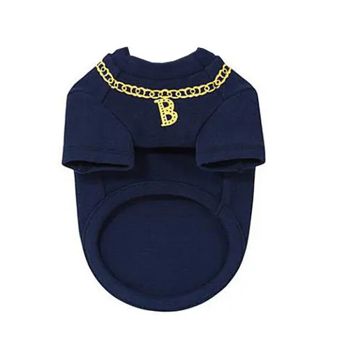 

Daily BEACHE new pet necklace cotton elastic sweater Teddy fashion T-shirt autumn dog clothes hot sale