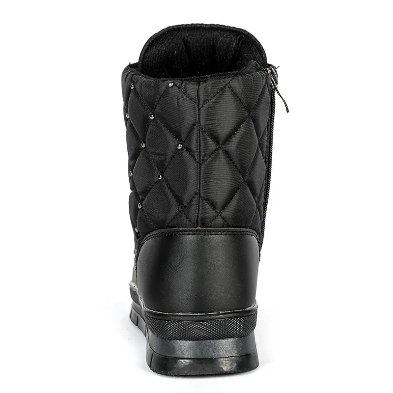 GOGC Женские ботинки сапоги батфорты теплые женские ботильоны полусапожки зимние