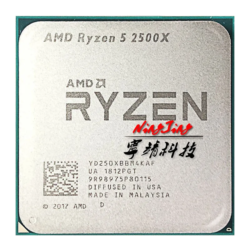AMD Ryzen 5 2500X R5 2500x3 6 ГГц четырехъядерный восьмипоточный ЦПУ процессор 65 Вт L3 = 8M