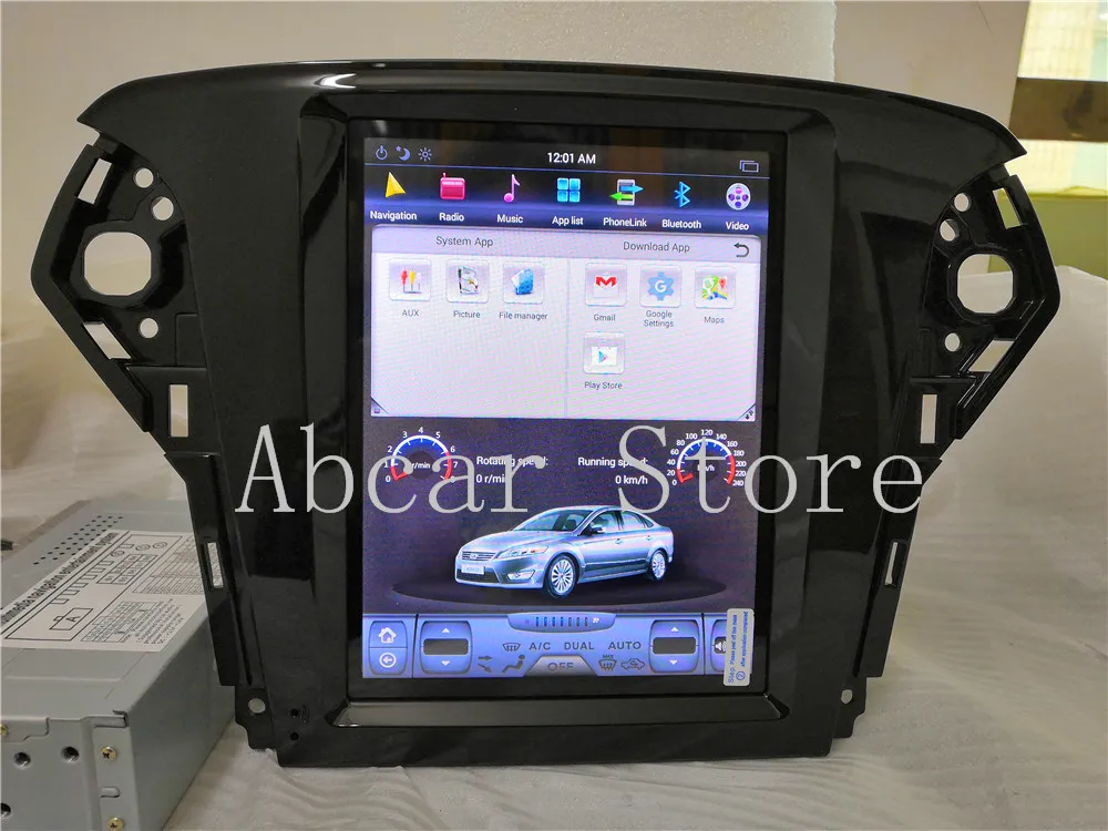 10 4 ''Tesla стиль Android 9 0 автомобильный dvd плеер GPS навигация для Ford Fusion Mondeo 2007 2015