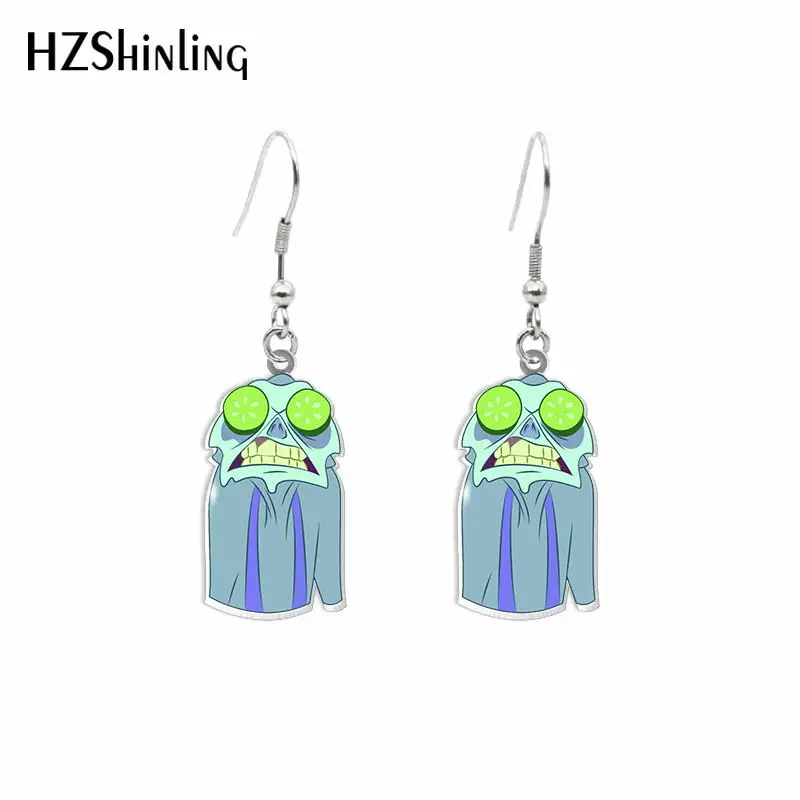 

Новые серьги-подвески императора Yzma с мультяшным аниме акриловым крючком, висячие серьги из эпоксидной смолы, модные украшения
