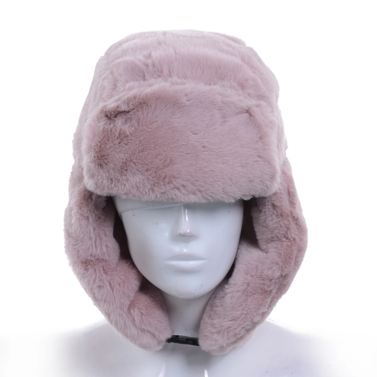 Плюшевый Женский бомбер шапки зимние меховые 2019 Новая защита ушей теплые русские