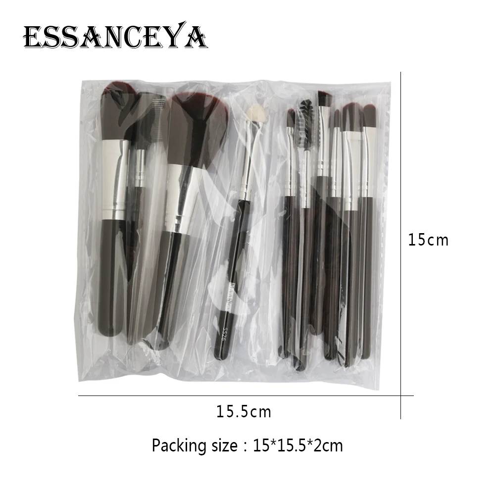 Набор кистей для макияжа ESSANCEYA 10 шт. набор косметических инструментов пудры