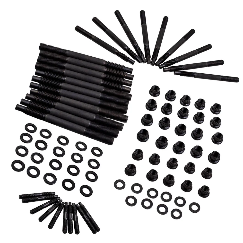 

Cylinder Head Stud Kit for Chevy LS1 LS6 4.8L 5.3L 5.7L 6.0L Hex Head 12-point
