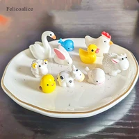 10pcslot kawaii animal slime additives charms supplies cute resin cow duck diy decor for fluffy clear crunchy slime clay