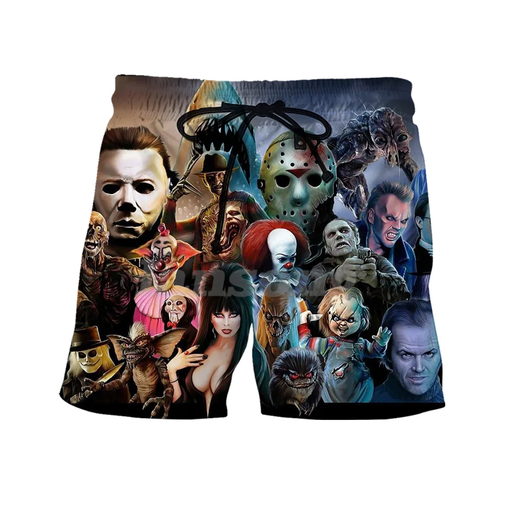 Футболка с 3d принтом монстров из фильма ужасов/толстовка/худи/брюки модная