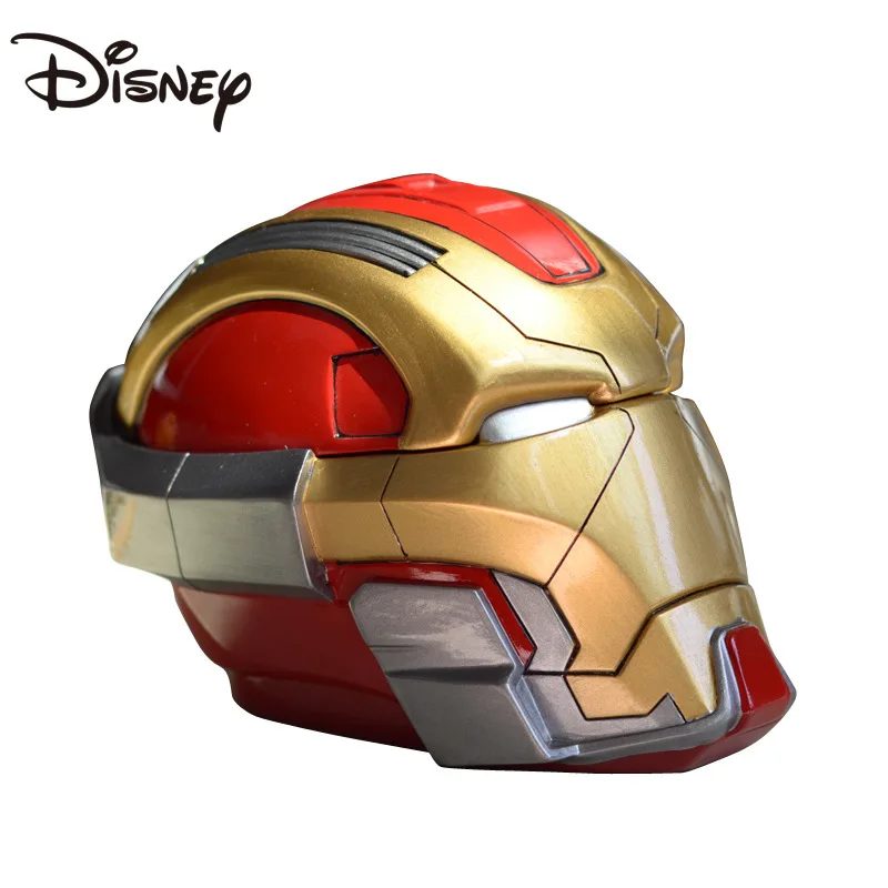 

Disney Iron Man Storage Box Plastic Resin Fall Resistant Ashtray Children Coin Piggy Bank Jewelry Storage Box