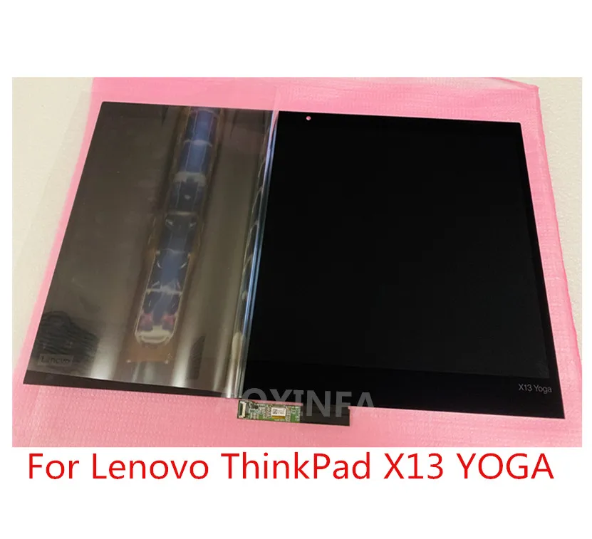 Beste Voor Lenovo Thinkpad X13 Yoga 13.3 Fhd Lcd Led Touch Screen Display Digitizer Screen Panel 5M10Y75553 5M10Y75552 5M10Y75554