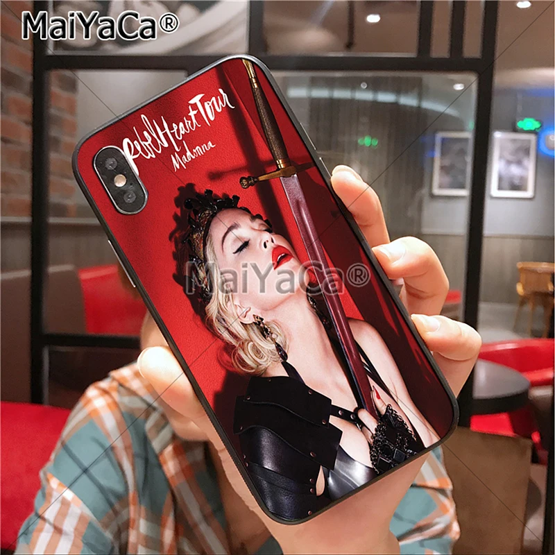 Известной певицы Мадонны Rebel Heart Madonna чехол для телефона iphone 11 12 Pro X 6 6s 7 7plus 8 8Plus 5 5S