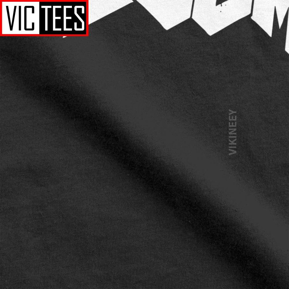 Футболка оверсайз из 100 хлопка для мужчин с надписью I d довольно Be going Doom игровой