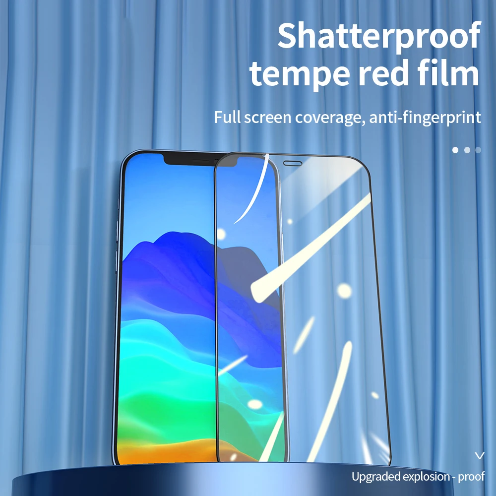 HOCO 2021 for Apple iPhone 12 13 pro Max HD Tempered Glass Film Screen Protector 3D Full Protective Cover for iphone 12 13 mini