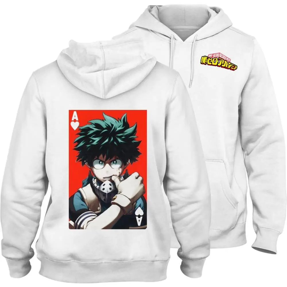 

My Hero Academia Printing Pattern Trendy Cotton Hoody with Pocket Leisure Teen Sportswear