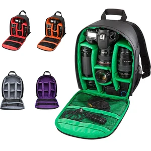 video digital dslr bag multi functional camera backpack waterproof outdoor camera photo bag case for nikon for canon free global shipping