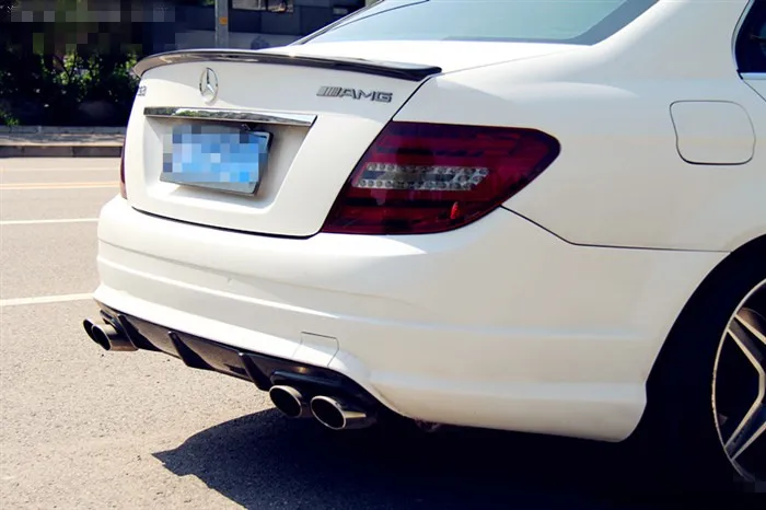 Спойлер из углеродного волокна для Benz W204 C180 C200 C260 C280 C300 C74 спойлер на крышу 2008