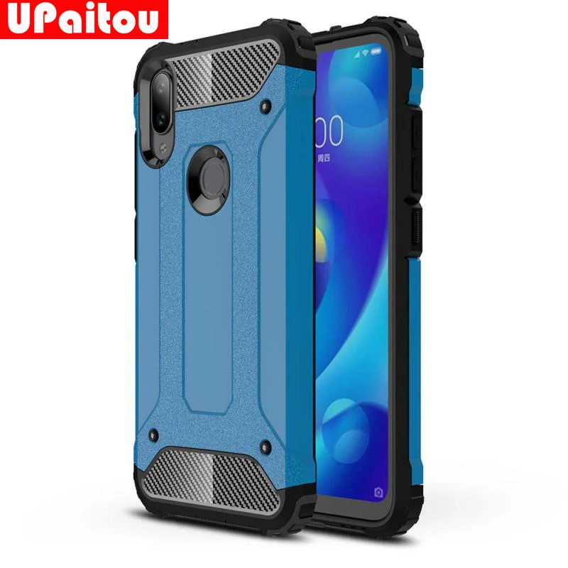 UPaitou прочный двухслойный бронированный чехол для Xiaomi Mi Play в подходящих случаях