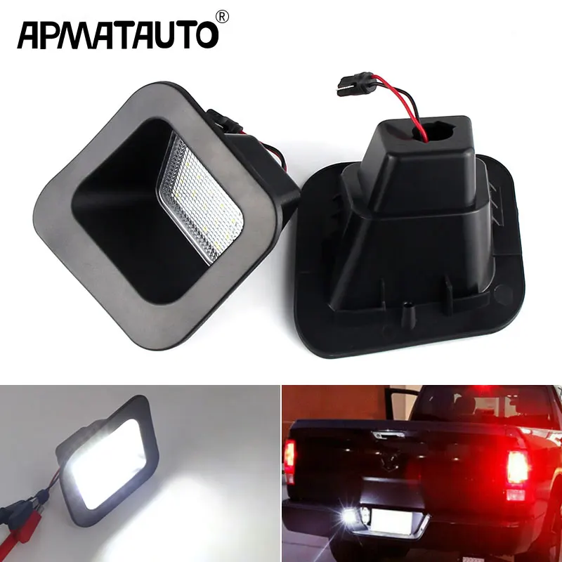 

2 светодиодный т., светодиодные лампы для заднего номерного знака Dodge Ram 1500 2500 3500 2003-2018