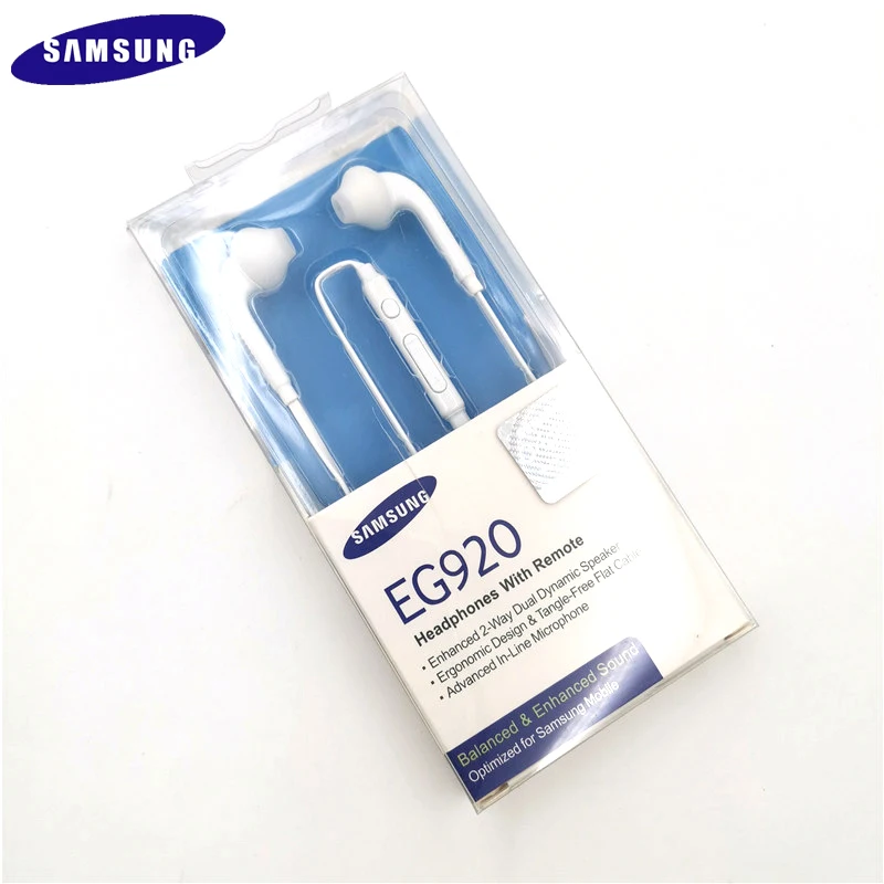 Samsung EO EG920 наушники s10 s9 s6 a70 a50 3 5 мм Проводная гарнитура микрофон/регулятор