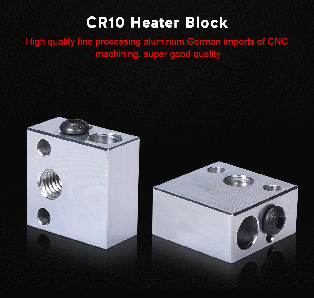 Высокое качество CR10 тепловой блок mk8 силиконовый носок для Micro Swiss Cr10 Hotend нагревательный блок Ender 3 Mk7/Mk8/Mk9 j-головка экструдера