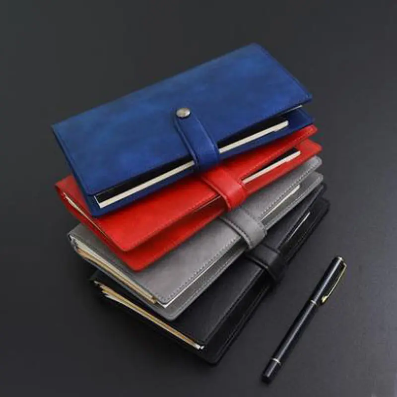 Винтажный дневник-записная книжка из искусственной кожи на спирали | Канцтовары