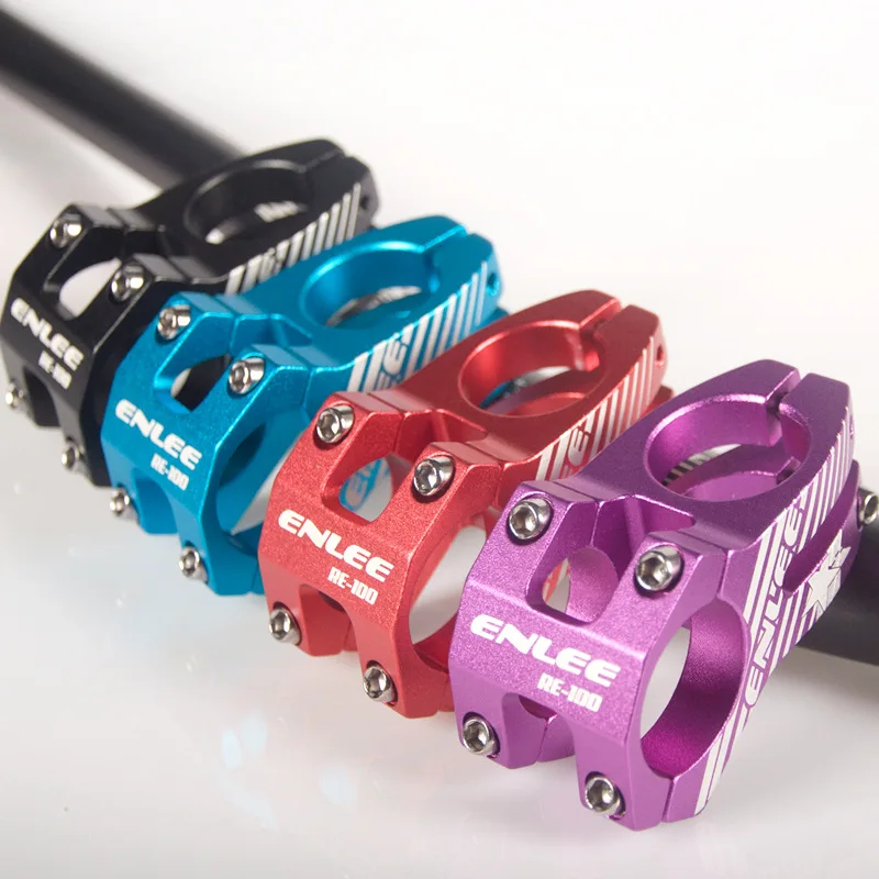 

Bike Stem 31.8mm Handlebar Stem AM/DH/DJ/FR MTB Mountain 45mm Short Bike Stem Quality Aluminum Alloy Bicycle Parts Accessories