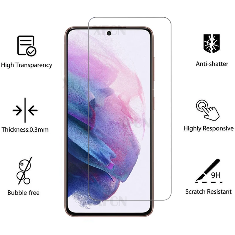 

9H Tempered Glass For Samsung Galaxy S21 FE Glass Screen Protector Film For Samsung S21FE Plus GalaxiS21+ s21fe Protective Glass