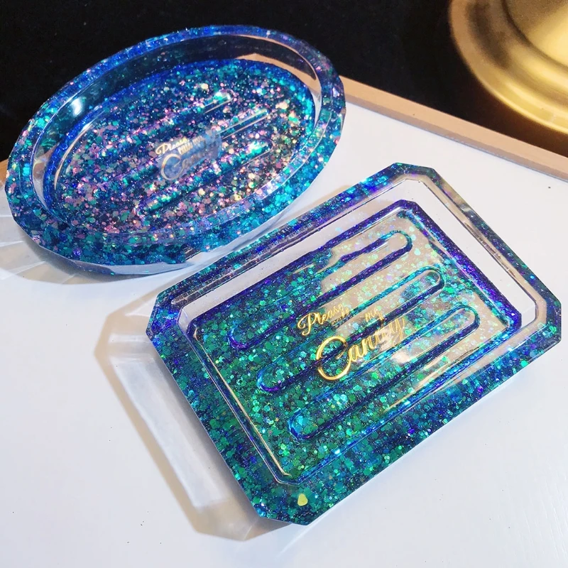 

12 Colors Holographic Glitter Powder Sequins Crafts Paints Resin Cosmetic Eyes Glitter Dust Festival Decoration