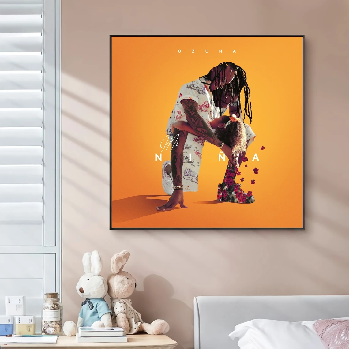 

Обложка альбома Ozuna - Mi Niña для музыки, постер на холсте в стиле хип-хоп, рэпер, поп-музыка, знаменитости, настенная живопись, художественное ук...