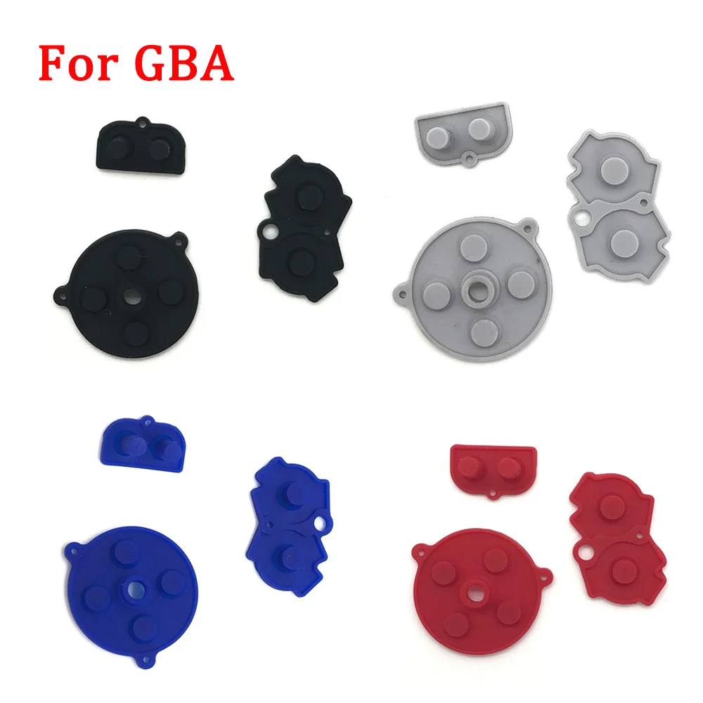 Новые резиновые подкладки для GBA-кнопок Кнопка Токопроводящая D-pad GameBoy Advance GBA |