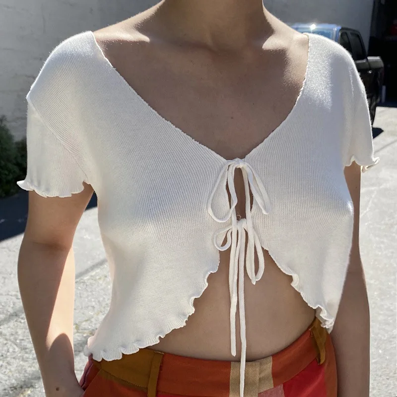 Модные женские блестящие Сексуальные облегающие блузки с низким вырезом |