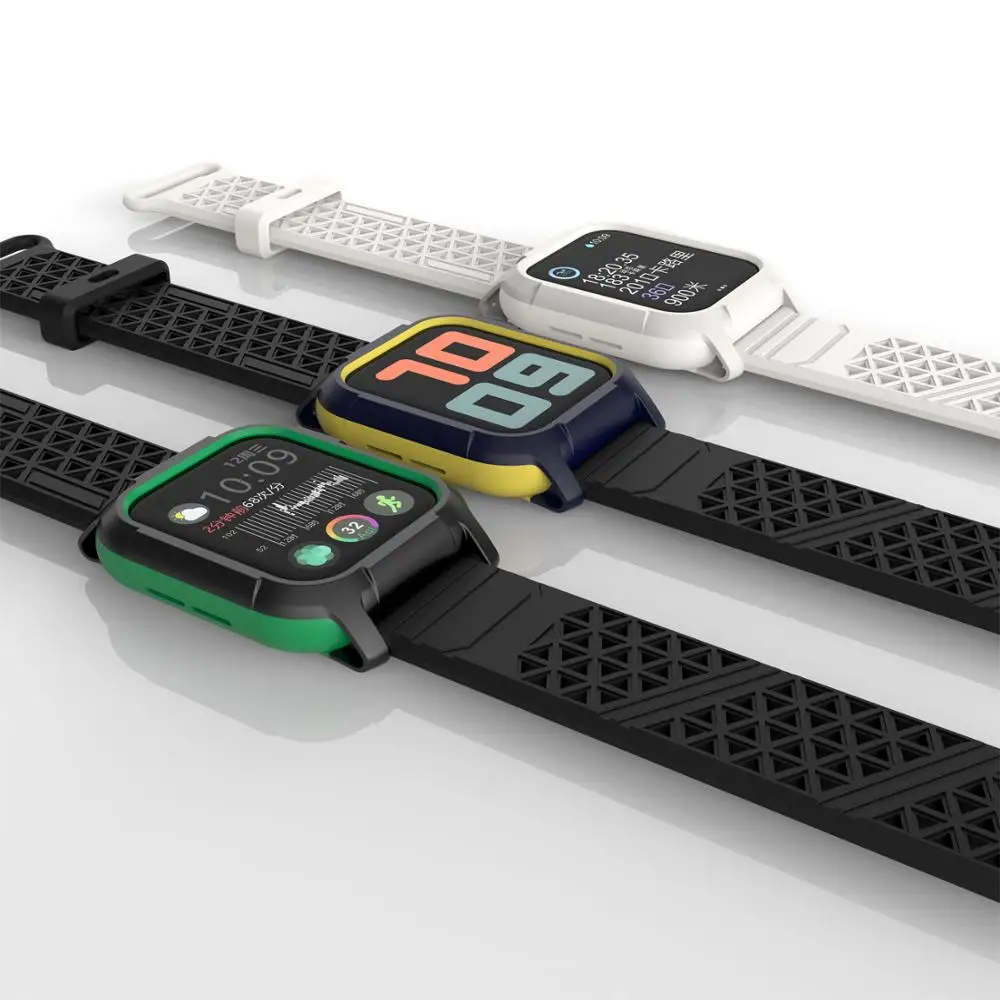 

Impact Protection Apple Watch Case Sport Band For iwatch series 4 5 42mm 44mm