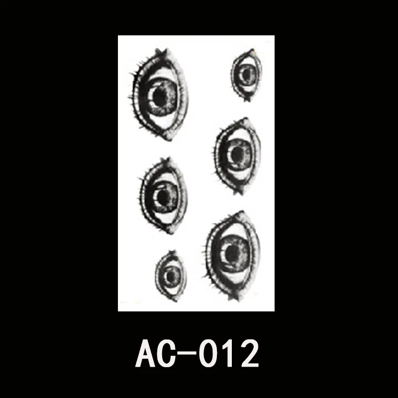 Временные татуировки на Хэллоуин наклейка s зомби с кровавым макияжем раны