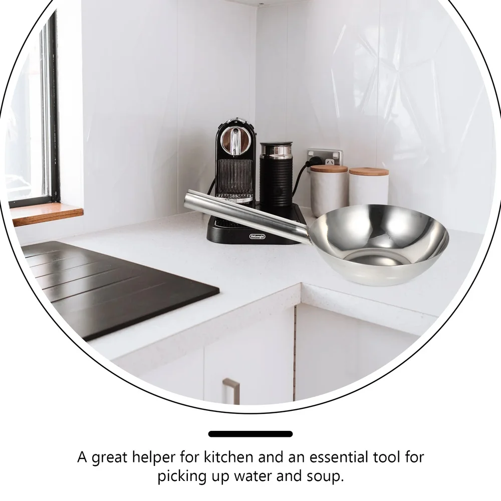 

Water Ladle Stainless Steel Water Scoop Ladle Dipper Soup Ladle Water Spoon