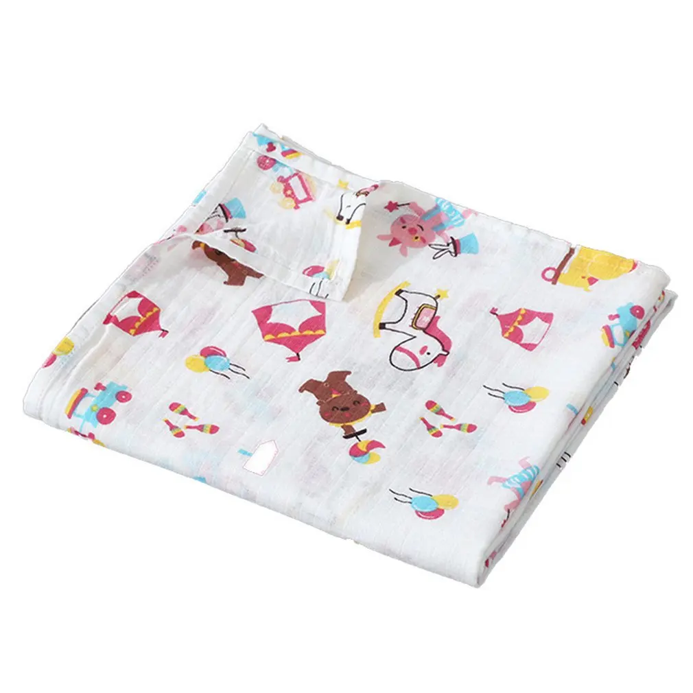 

Lightweight And Portable Durable Comfortable Thin Cotton Baby Swaddling Towel Fine Workmanship Good Appearance