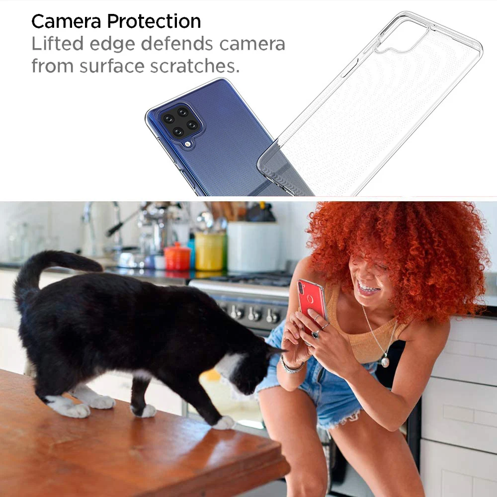 High Quality Clear Phone Case for Samsung Galaxy F02s F12 F62 M02 M02s M12 M62 360 Protective Soft Transparent Back Cover F M 02